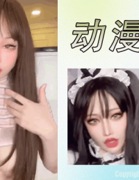 Rikachan cos女仆动漫角色